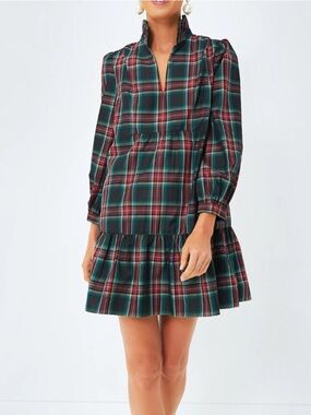 Tuckernuck The Highland Tartan Palmerston Dress Size S